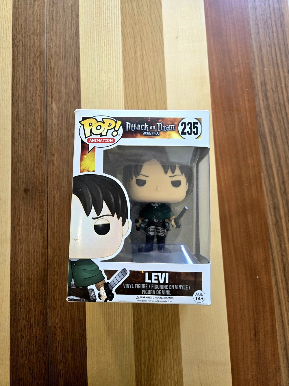 Funko Pop Attack On Titan Levi 235